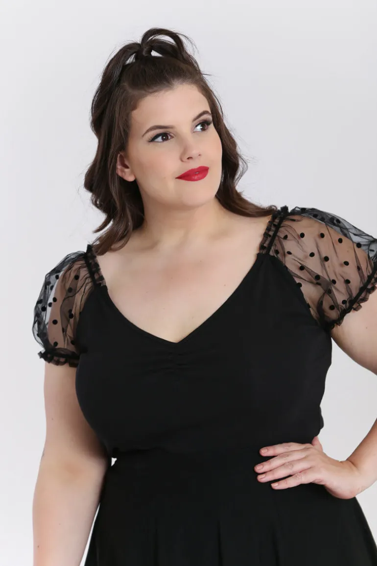 Amandine Top>Hell Bunny Clearance