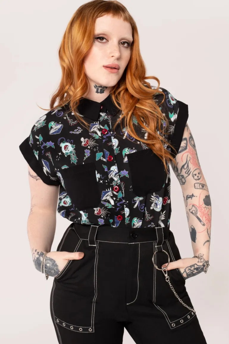 Amanita Shirt>Hell Bunny New
