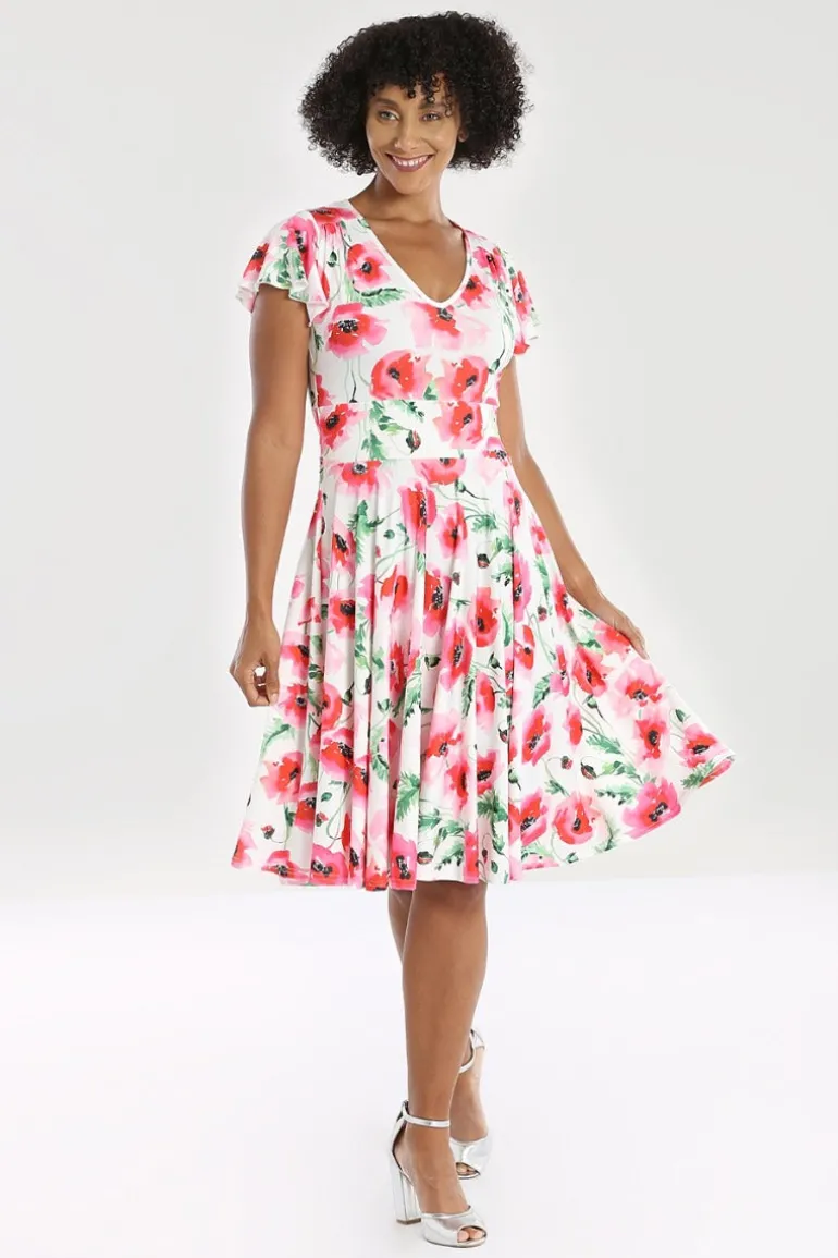 Aquarelle Dress>Hell Bunny Cheap
