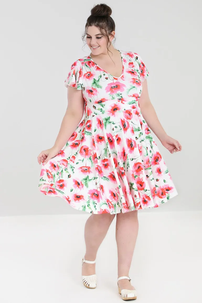 Aquarelle Dress>Hell Bunny Cheap