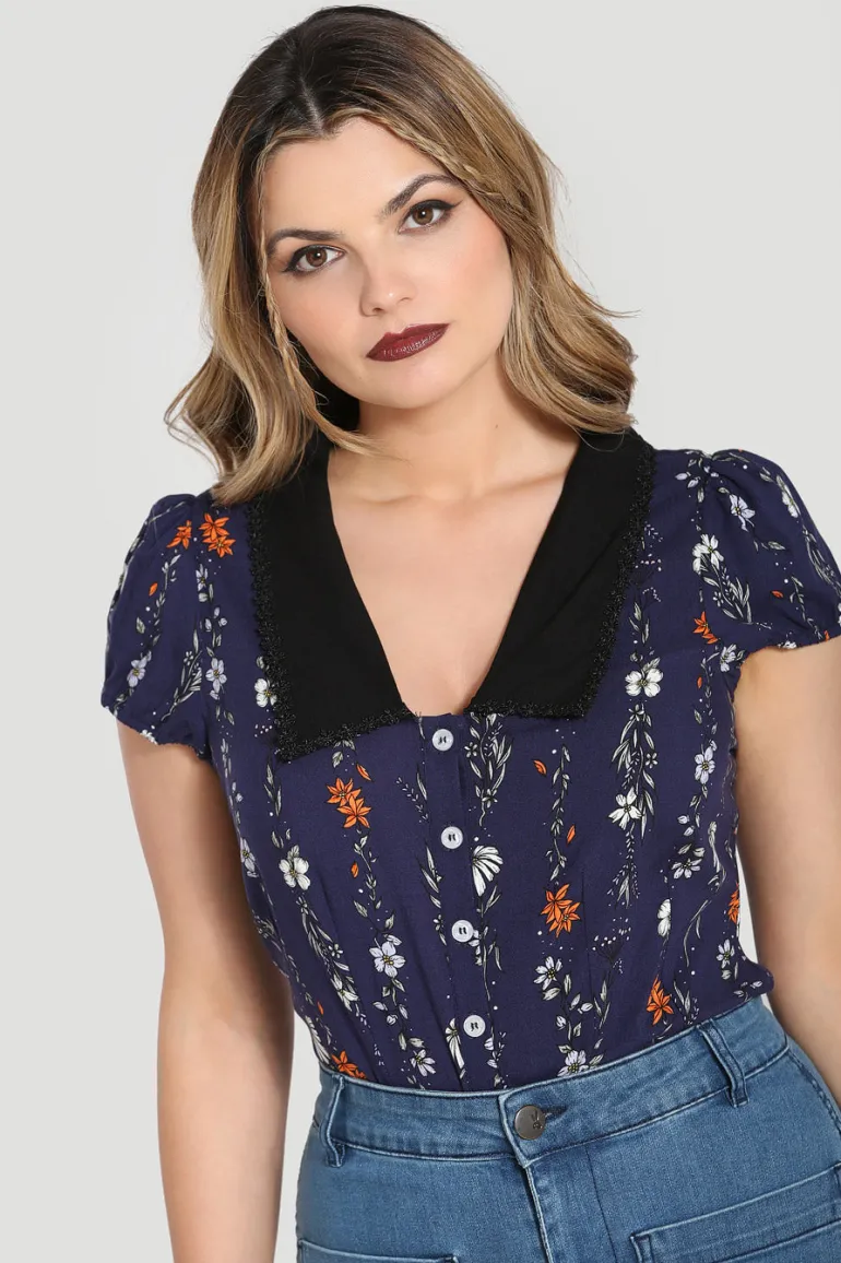 Asta Blouse>Hell Bunny Hot