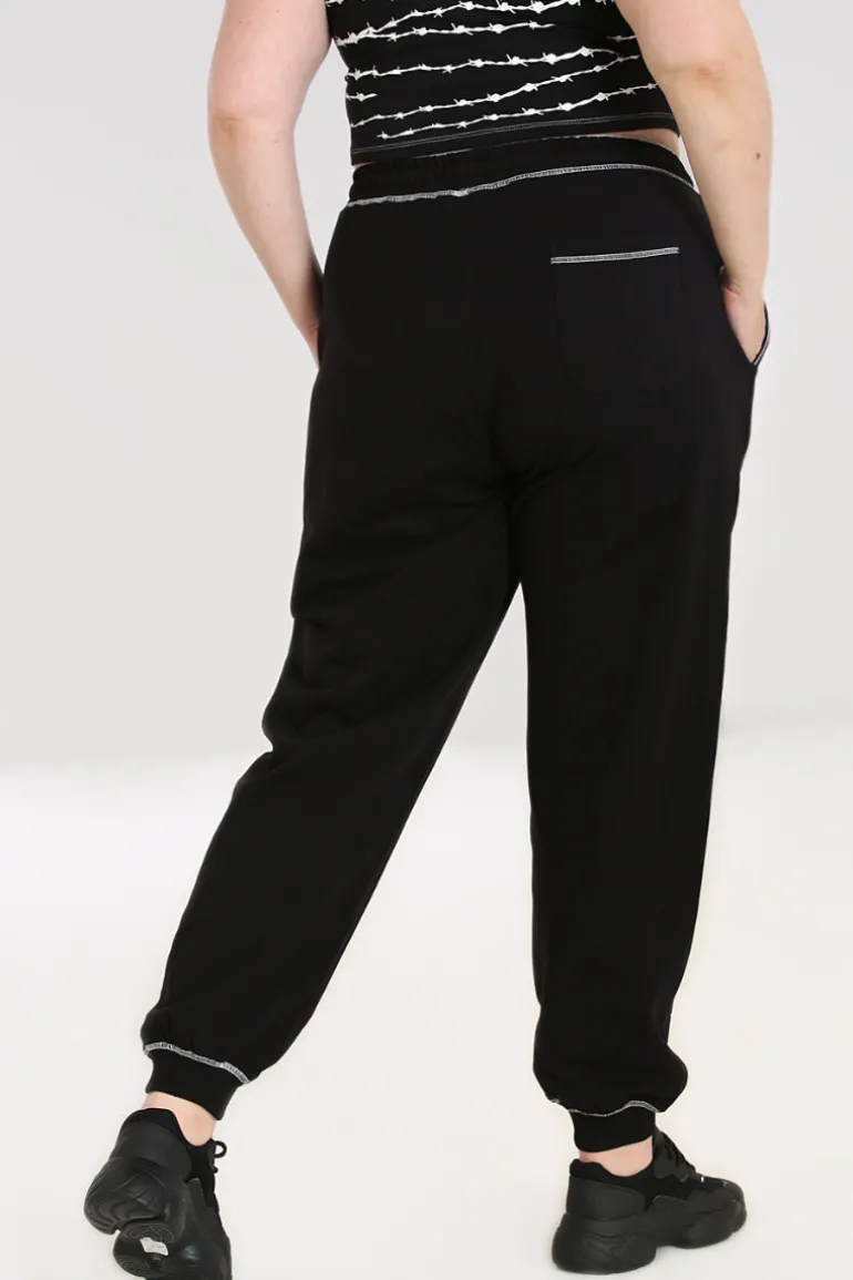 barbed_wire_joggers_9.webp Barbed Wire Joggers>Hell Bunny Outlet