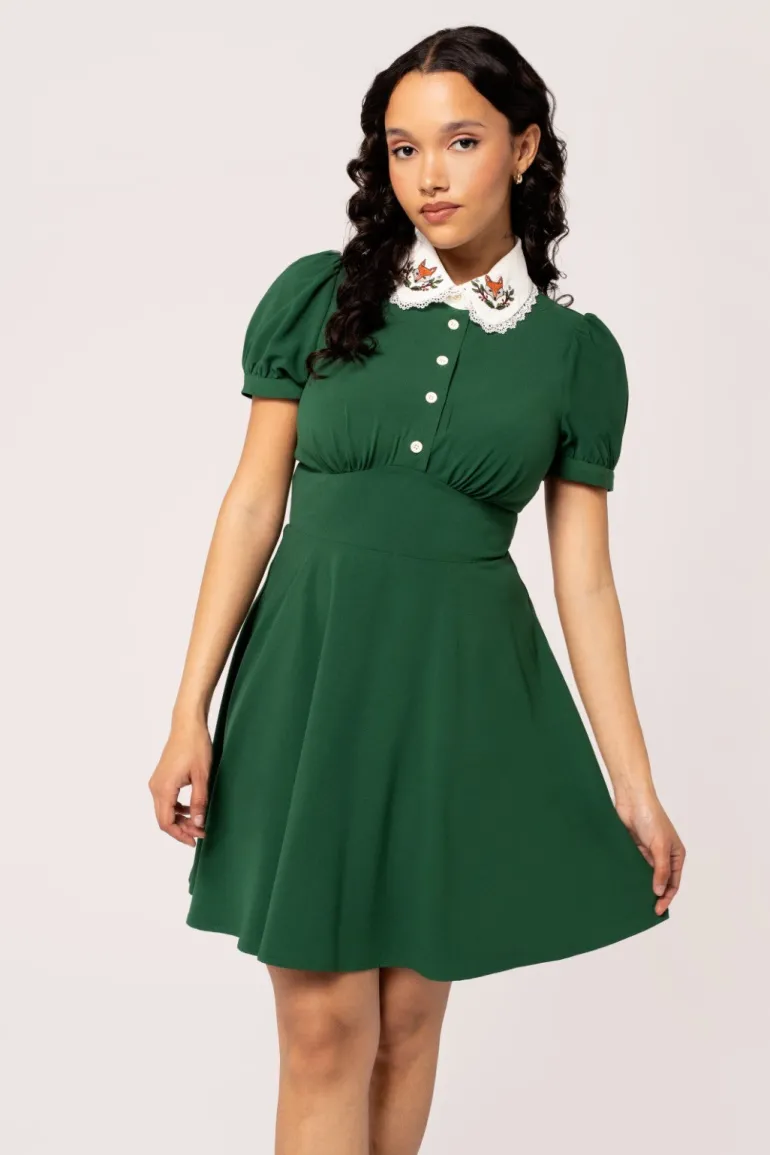 Basil Mini Dress>Hell Bunny Flash Sale