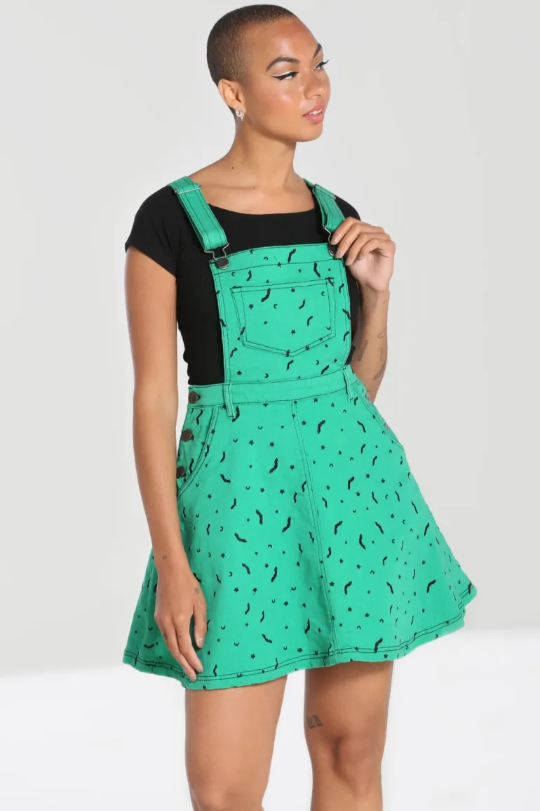 Bat Pinafore Dress>Hell Bunny Cheap
