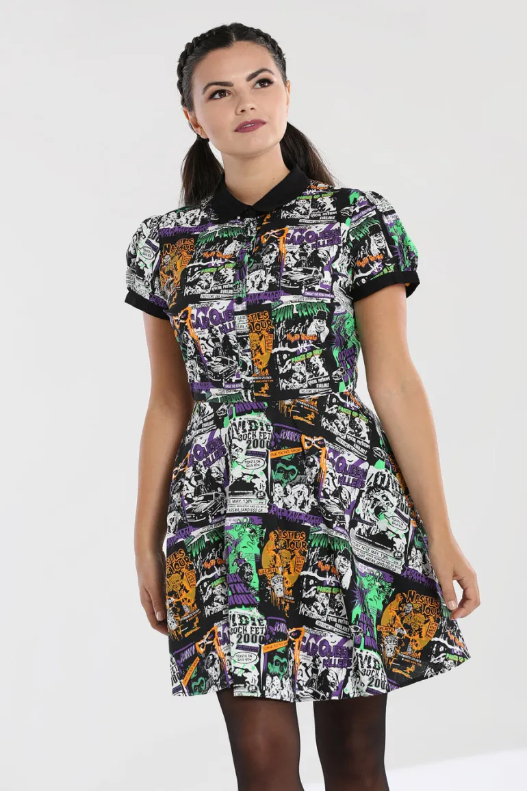 be_afraid_mini_dress_3.webp Be Afraid Mini Dress>Hell Bunny Cheap