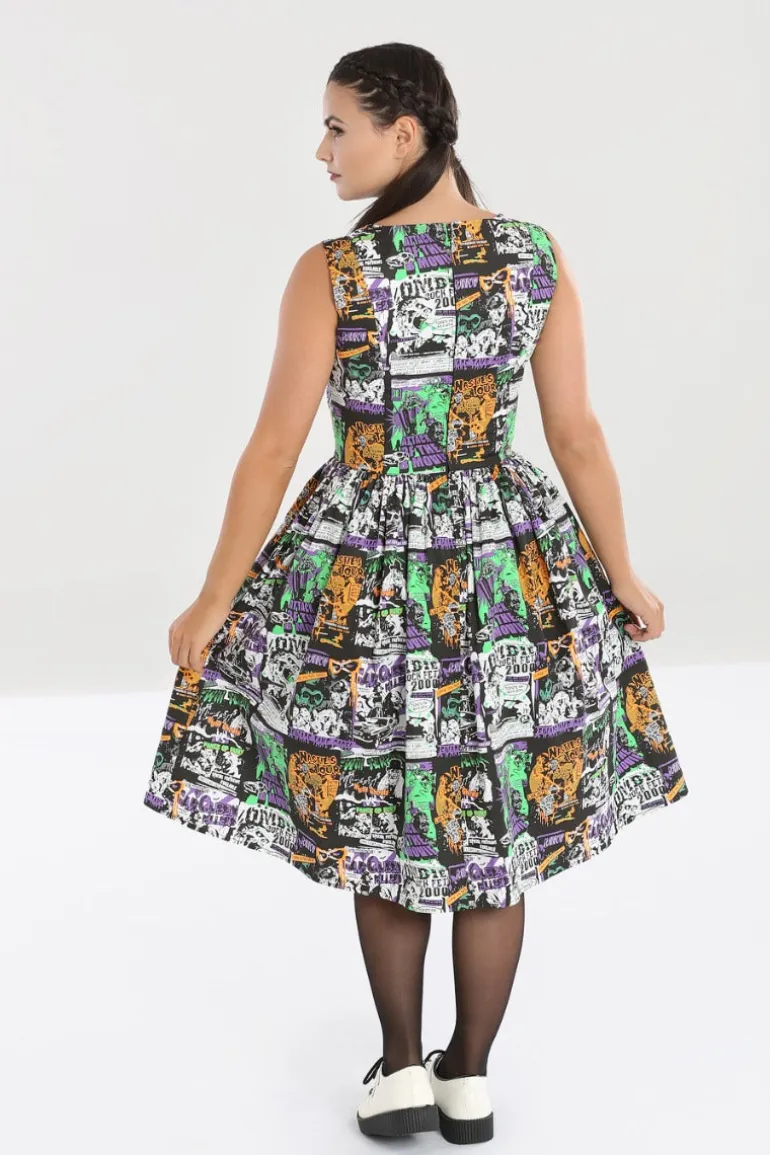 be_afraid_s_dress_2.webp Be Afraid 50's Dress>Hell Bunny Clearance