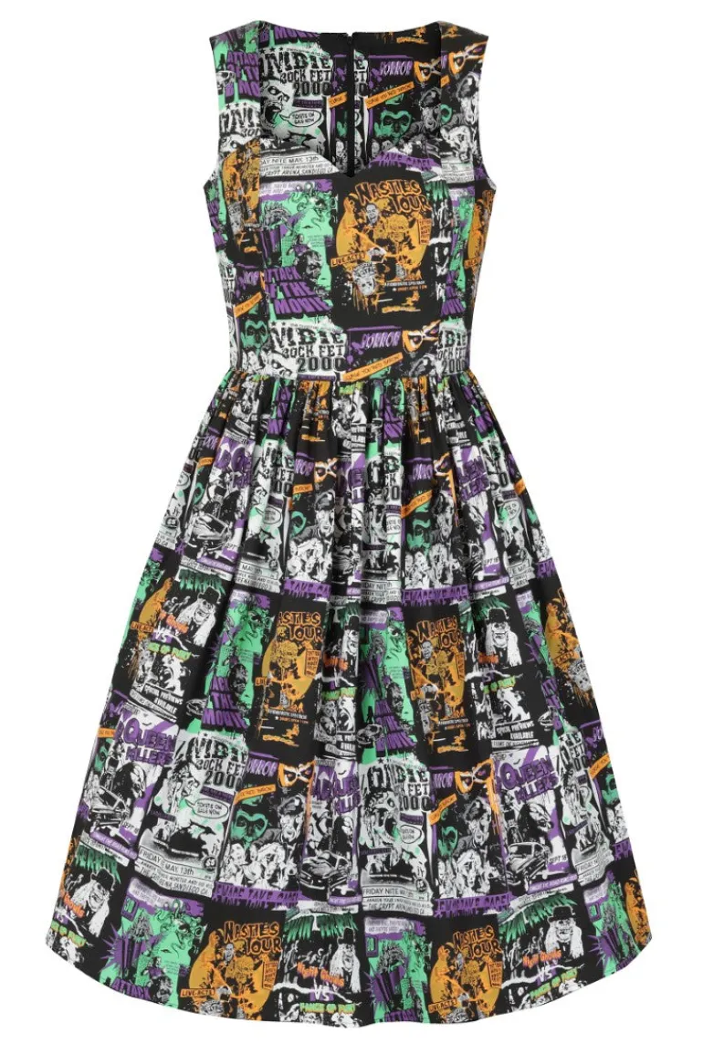 be_afraid_s_dress_4.webp Be Afraid 50's Dress>Hell Bunny Clearance