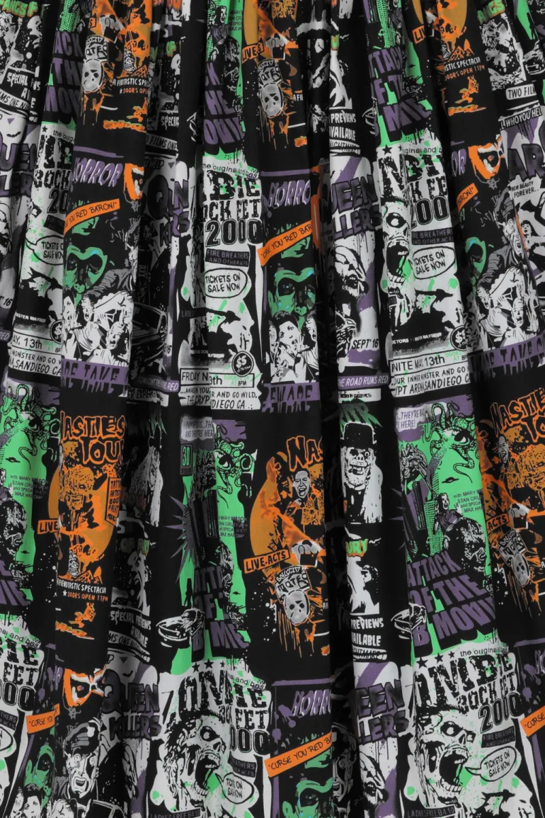 be_afraid_s_skirt_8.webp Be Afraid 50's Skirt>Hell Bunny Discount