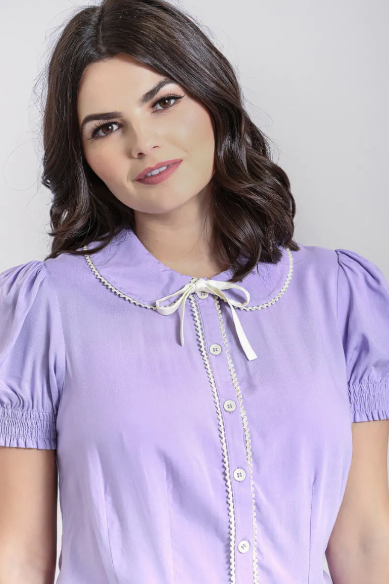 calliste_blouse_2.webp Calliste Blouse>Hell Bunny Flash Sale