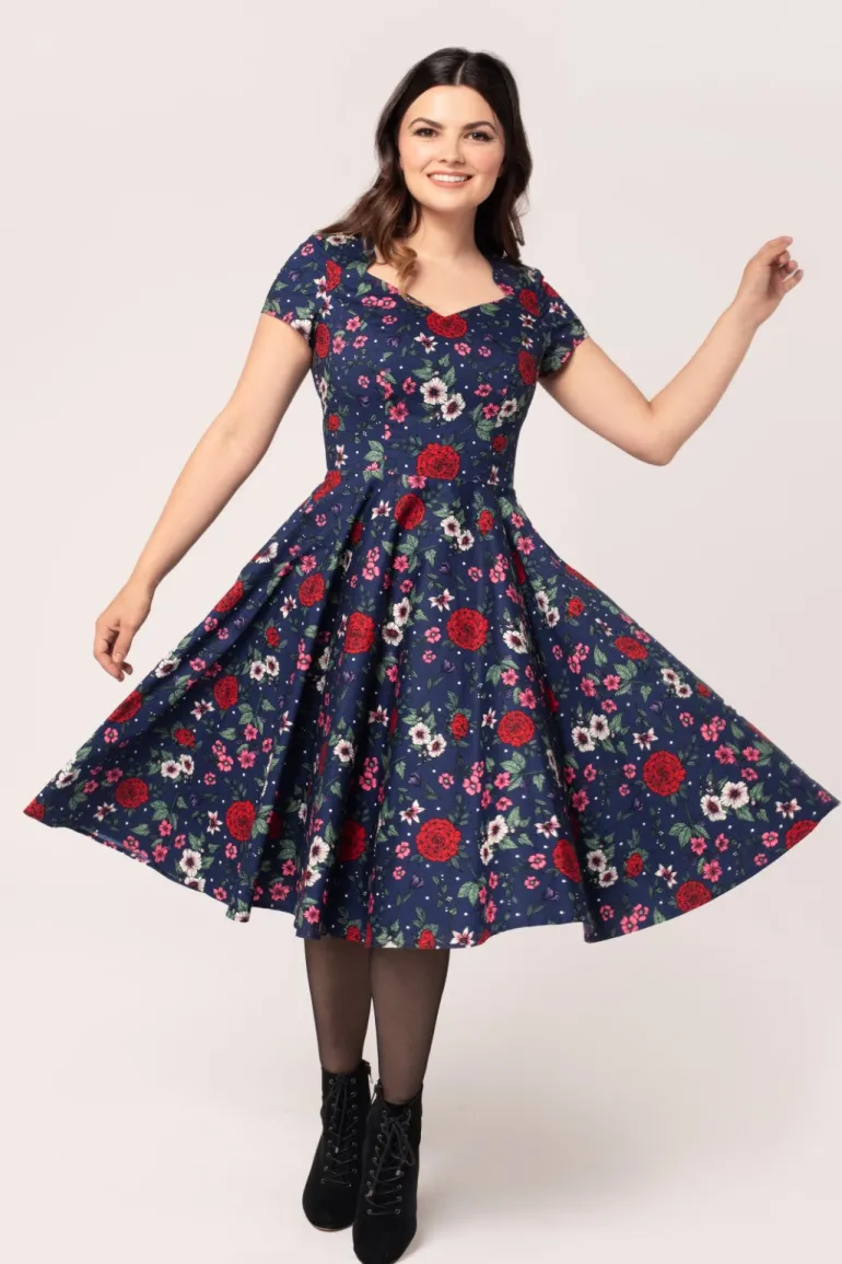 camellia_midi_dress_1.webp Camellia Midi Dress>Hell Bunny Fashion