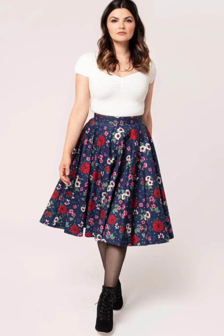 Camellia Skirt>Hell Bunny Online