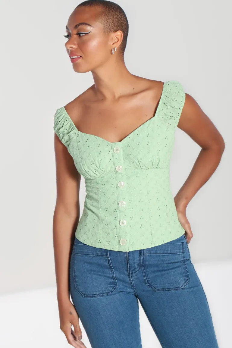 Celia Top>Hell Bunny Clearance