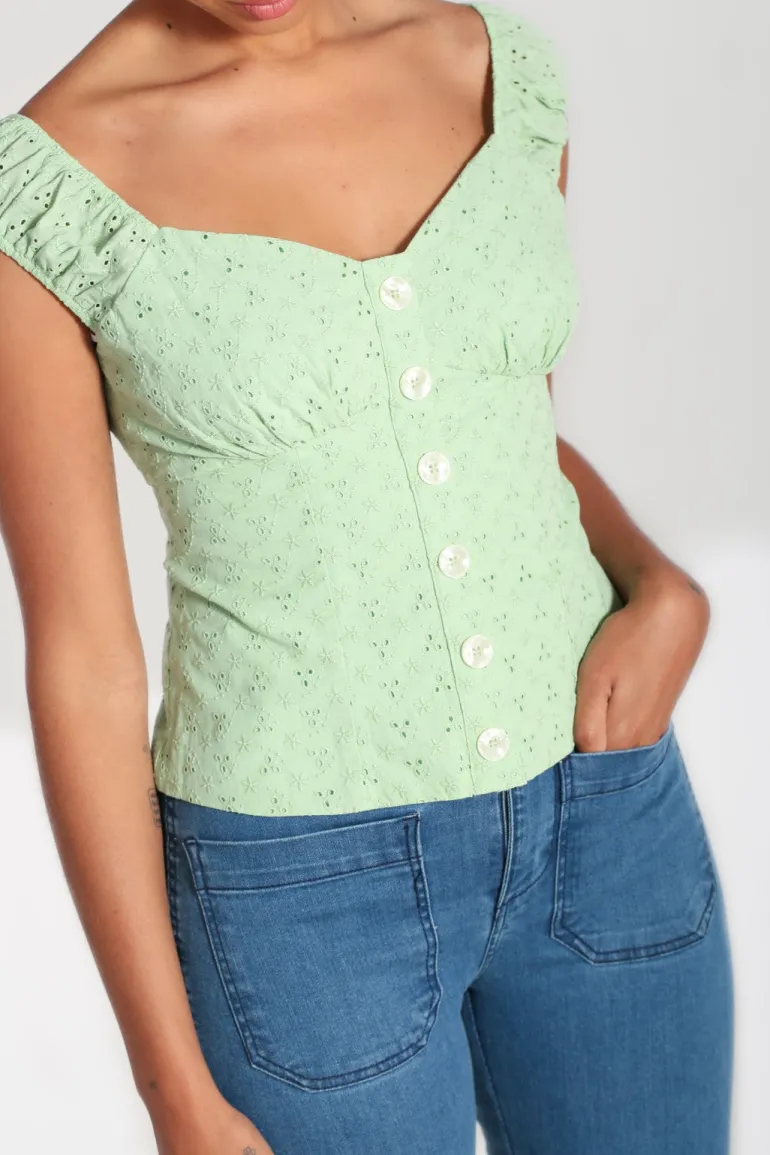Celia Top>Hell Bunny Clearance