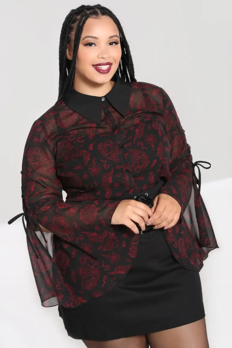 Clarice Blouse>Hell Bunny Cheap