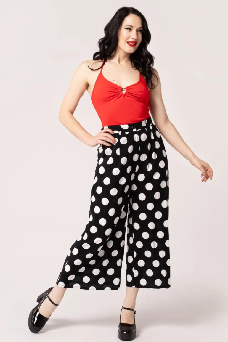 Dolores Trousers>Hell Bunny Hot