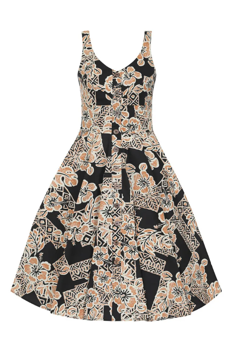 dominique_s_dress_4.webp Dominique 50's Dress>Hell Bunny Outlet
