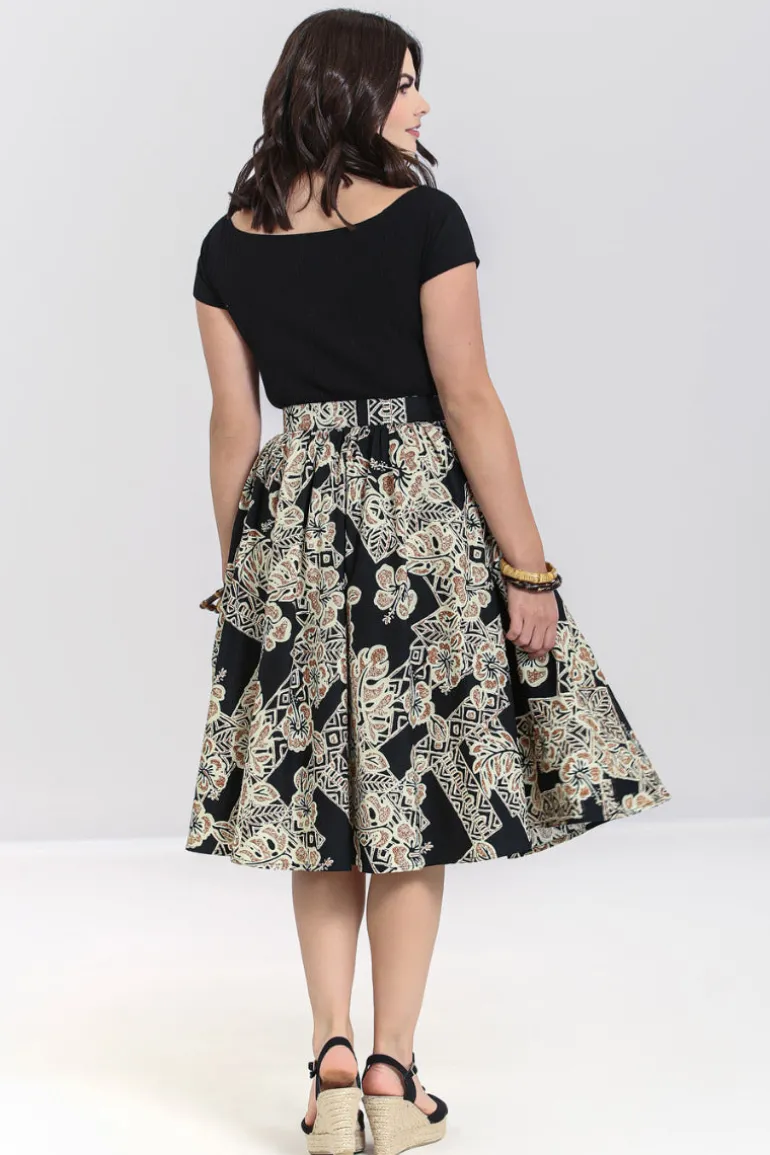 Dominique 50's Skirt>Hell Bunny Cheap