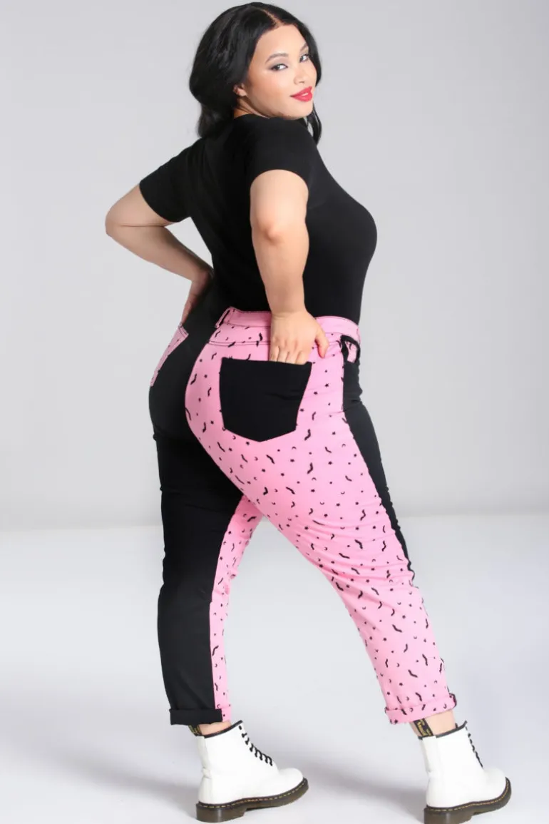 Duo Bat Jeans>Hell Bunny Cheap