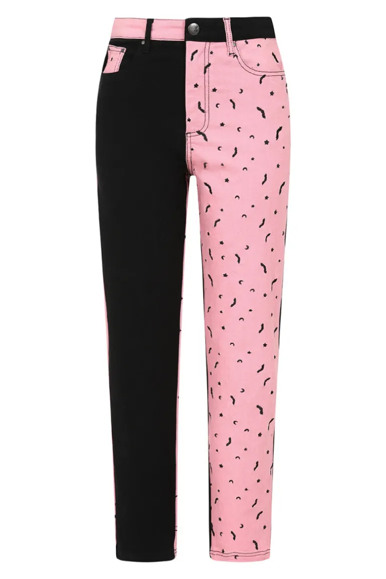 duo_bat_jeans_3.webp Duo Bat Jeans>Hell Bunny Cheap