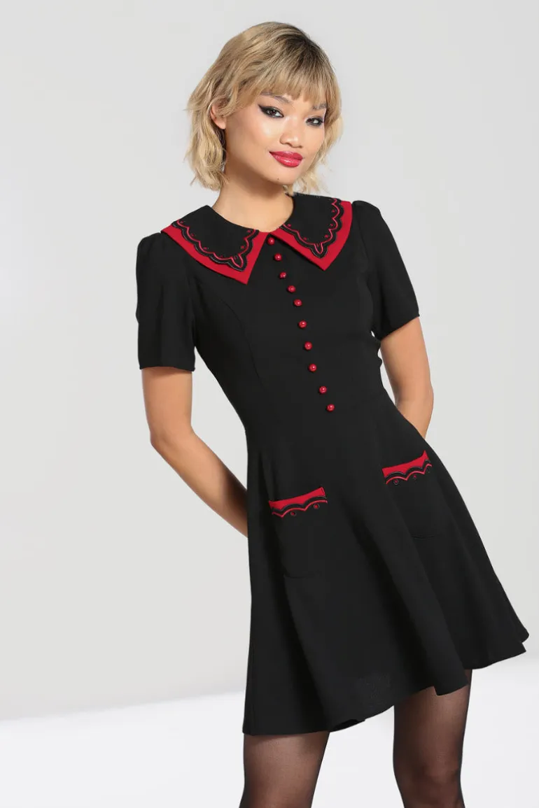 Emma Mini Dress>Hell Bunny Hot