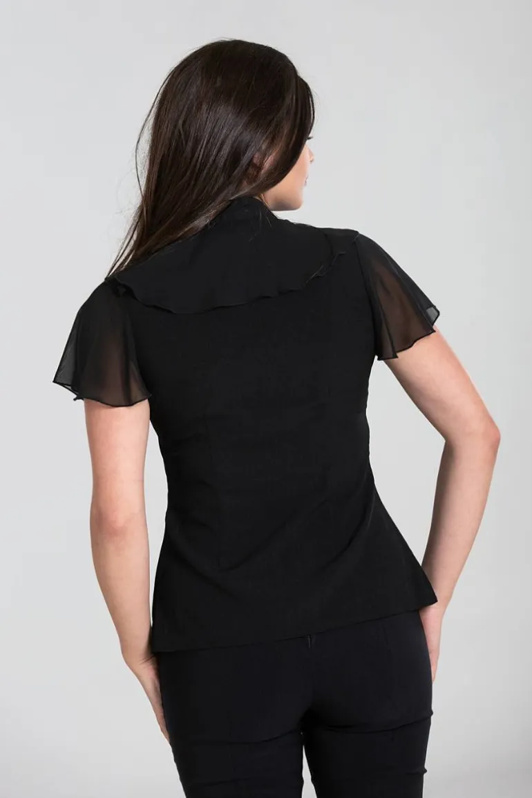 Evanora Blouse>Hell Bunny Hot