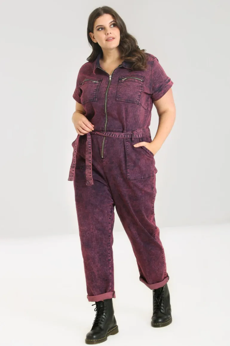 Finn Boilersuit>Hell Bunny Sale