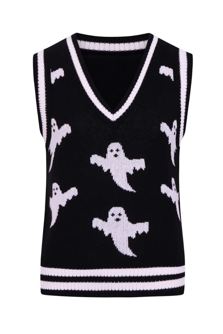ghost_vest_top_3.webp Ghost Vest Top>Hell Bunny Cheap