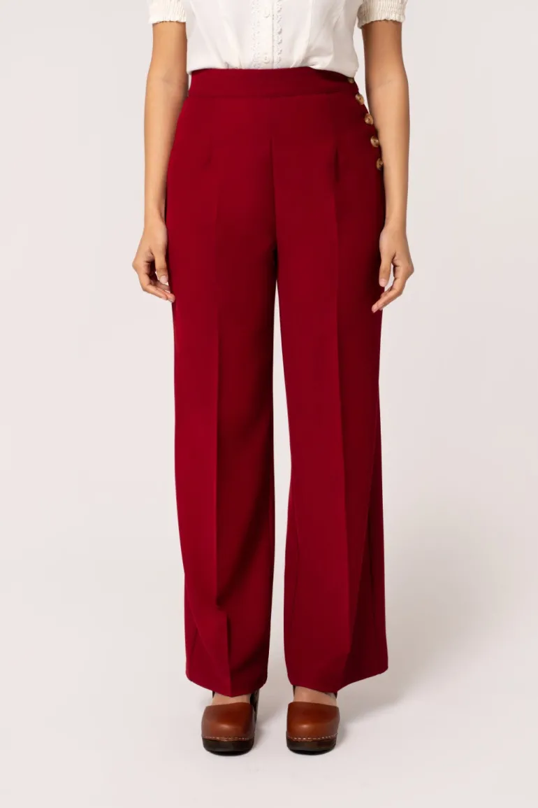 Ginger Swing Trousers>Hell Bunny Best Sale
