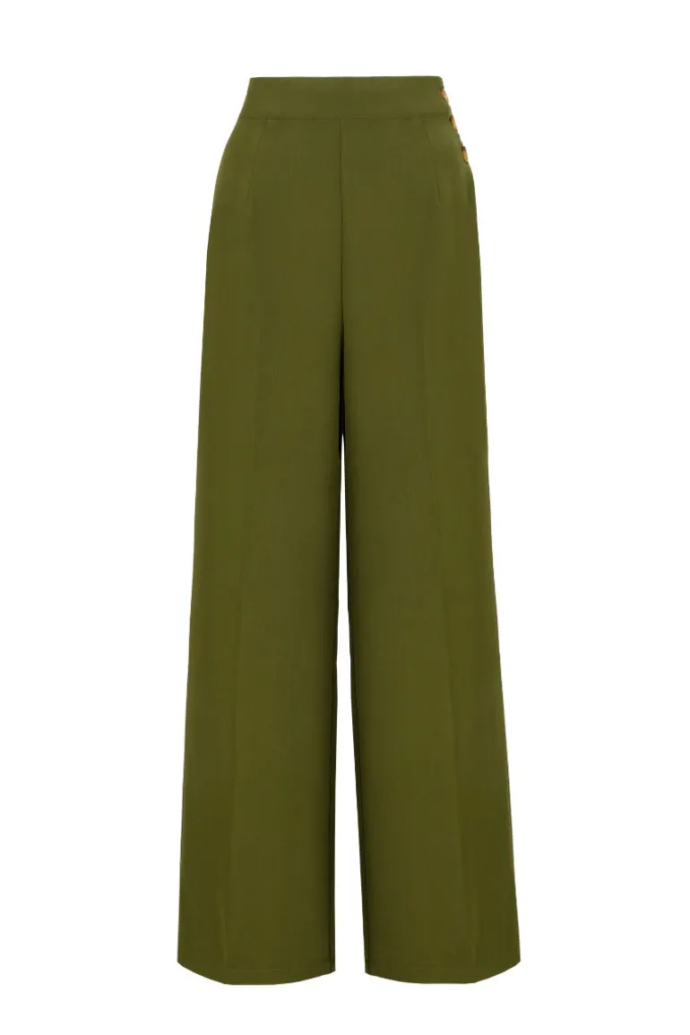 ginger_swing_trousers_4.webp Ginger Swing Trousers>Hell Bunny Flash Sale