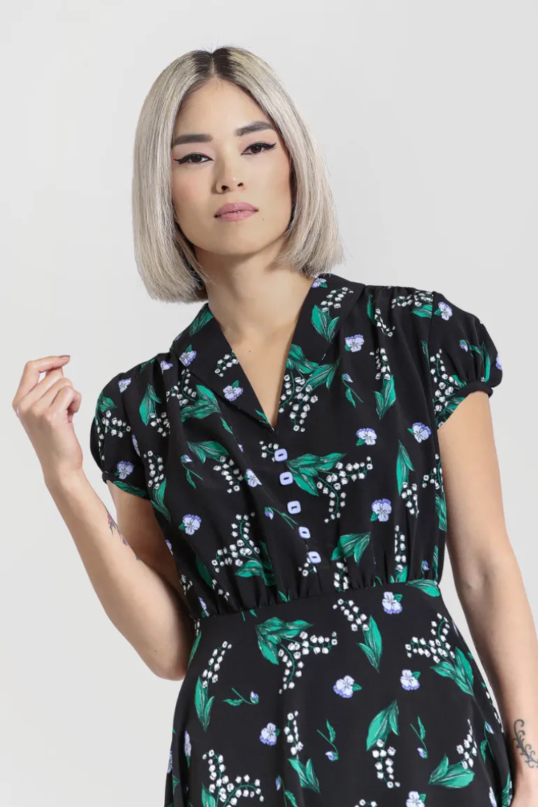 good_luck_mid_dress_3.webp Good Luck Mid Dress>Hell Bunny Cheap