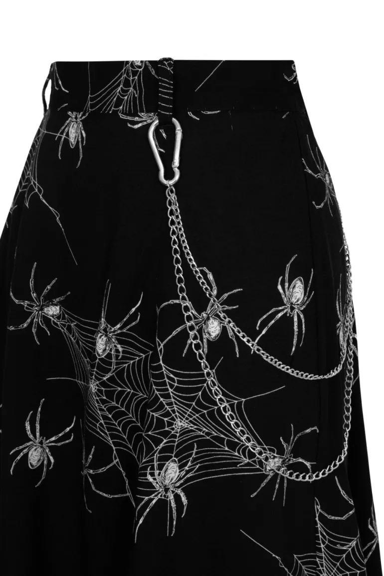 grungy_spider_skirt_8.webp Grungy Spider Skirt>Hell Bunny Discount