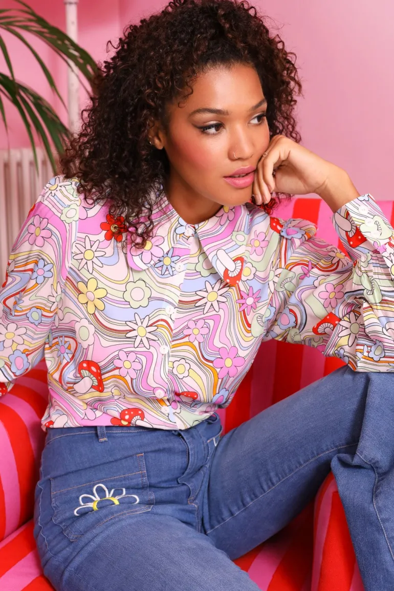 happy_daze_blouse_1.webp Happy Daze Blouse>Hell Bunny Best Sale