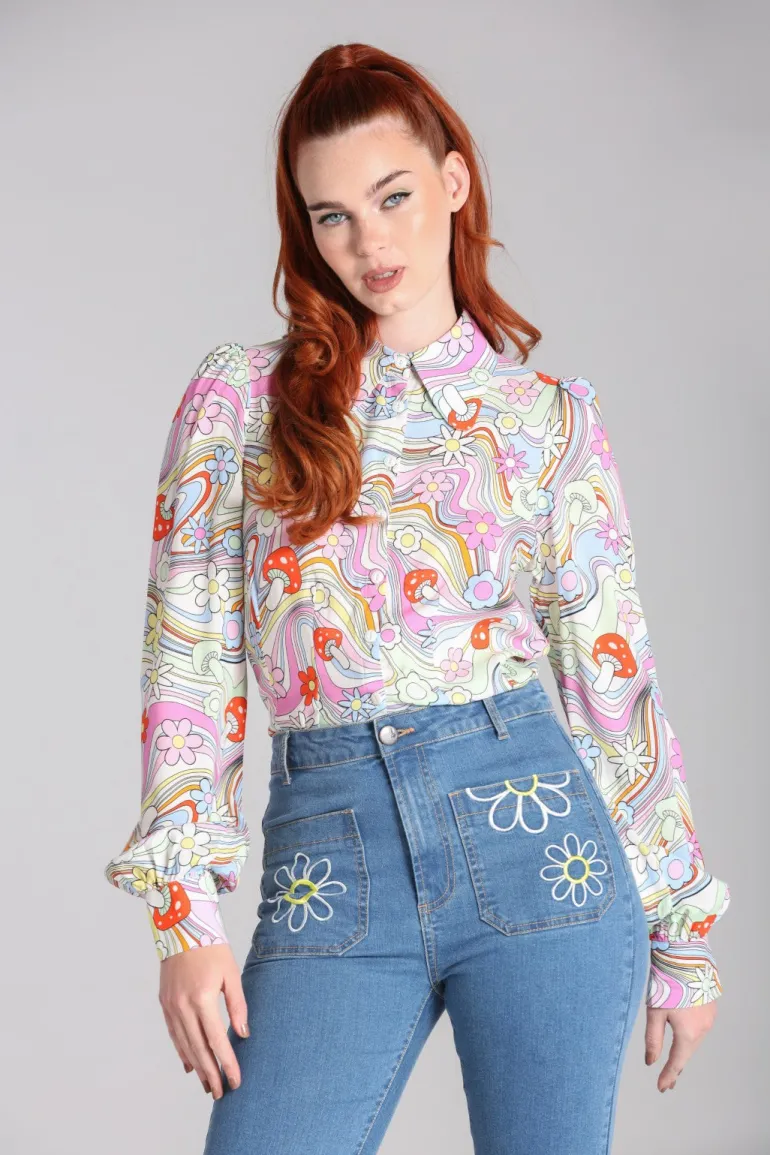 happy_daze_blouse_2.webp Happy Daze Blouse>Hell Bunny Best Sale