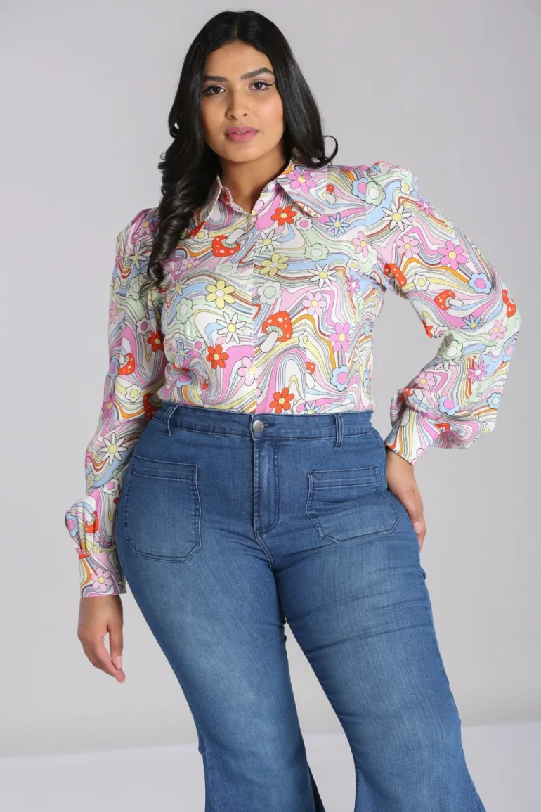 happy_daze_blouse_6.webp Happy Daze Blouse>Hell Bunny Best Sale