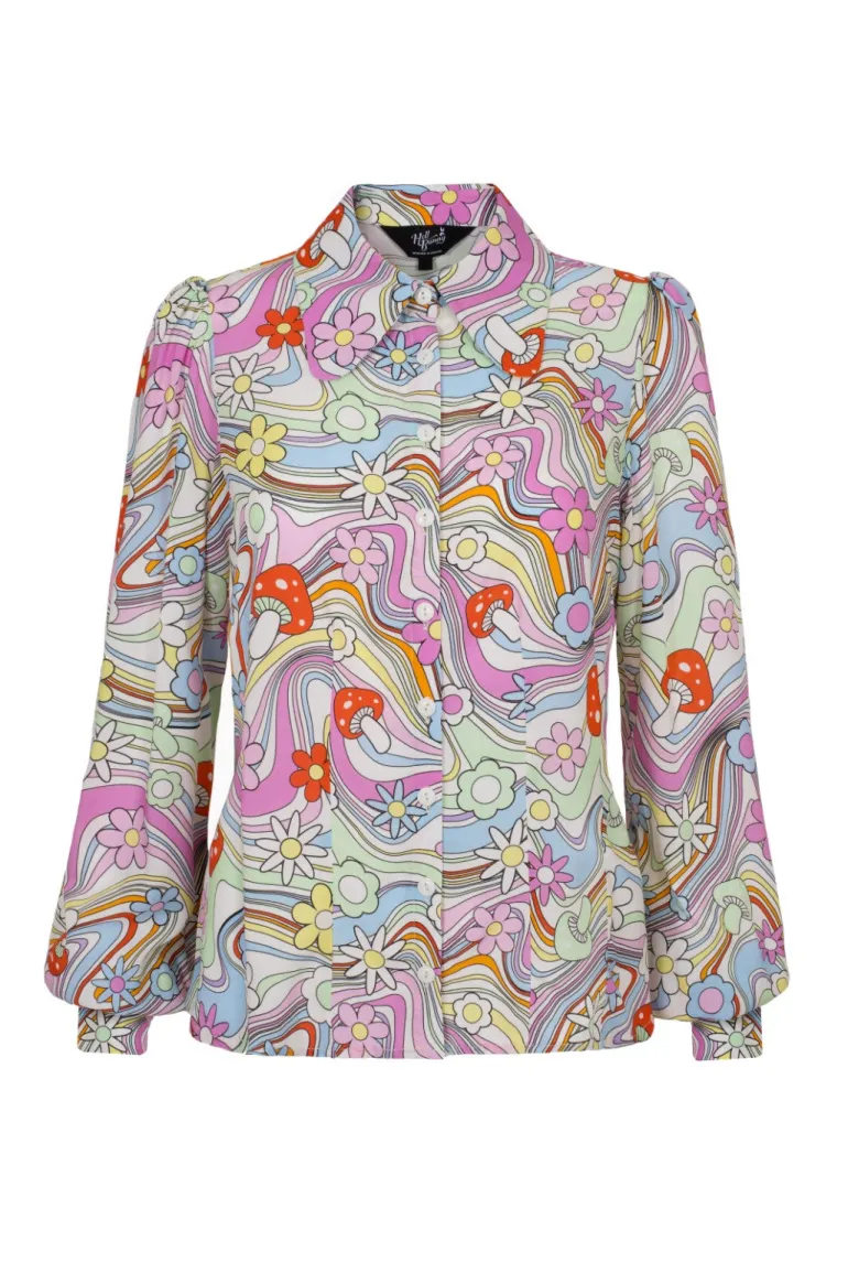 happy_daze_blouse_7.webp Happy Daze Blouse>Hell Bunny Best Sale