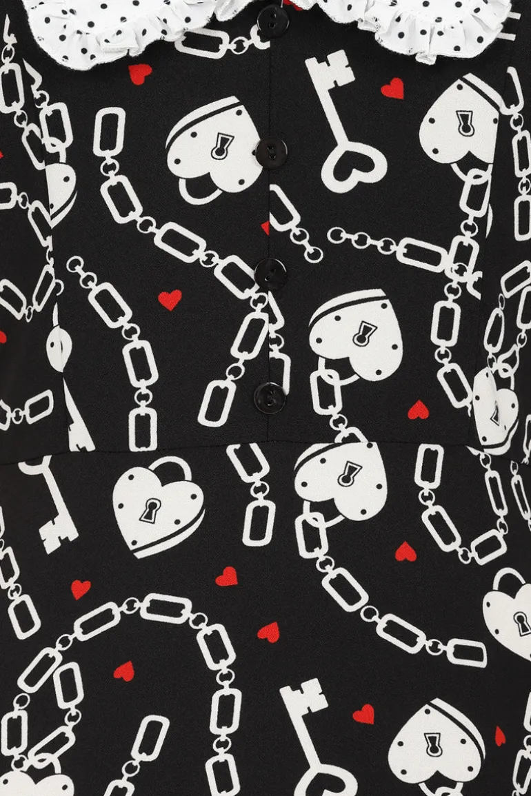 heart_lock_mid_dress_4.webp Heart Lock Mid Dress>Hell Bunny Cheap