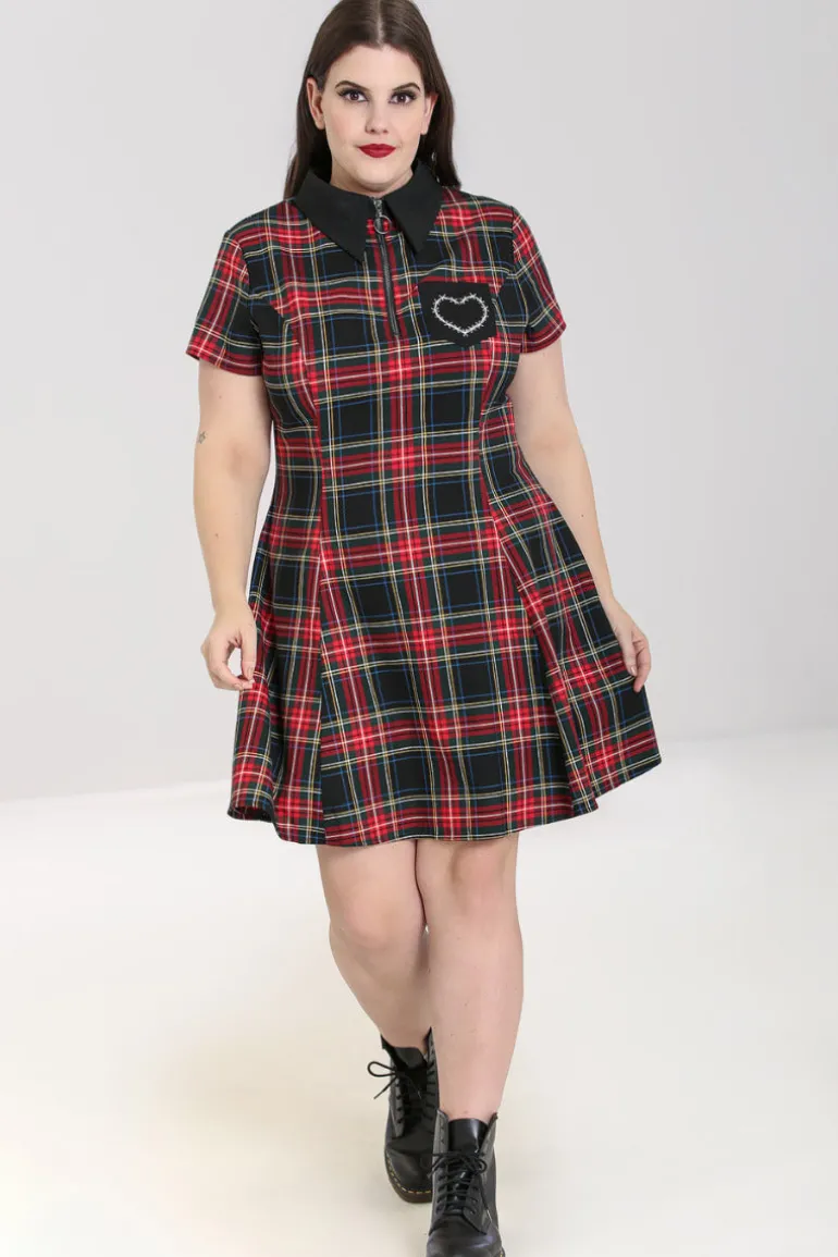 Heather Mini Dress>Hell Bunny Cheap
