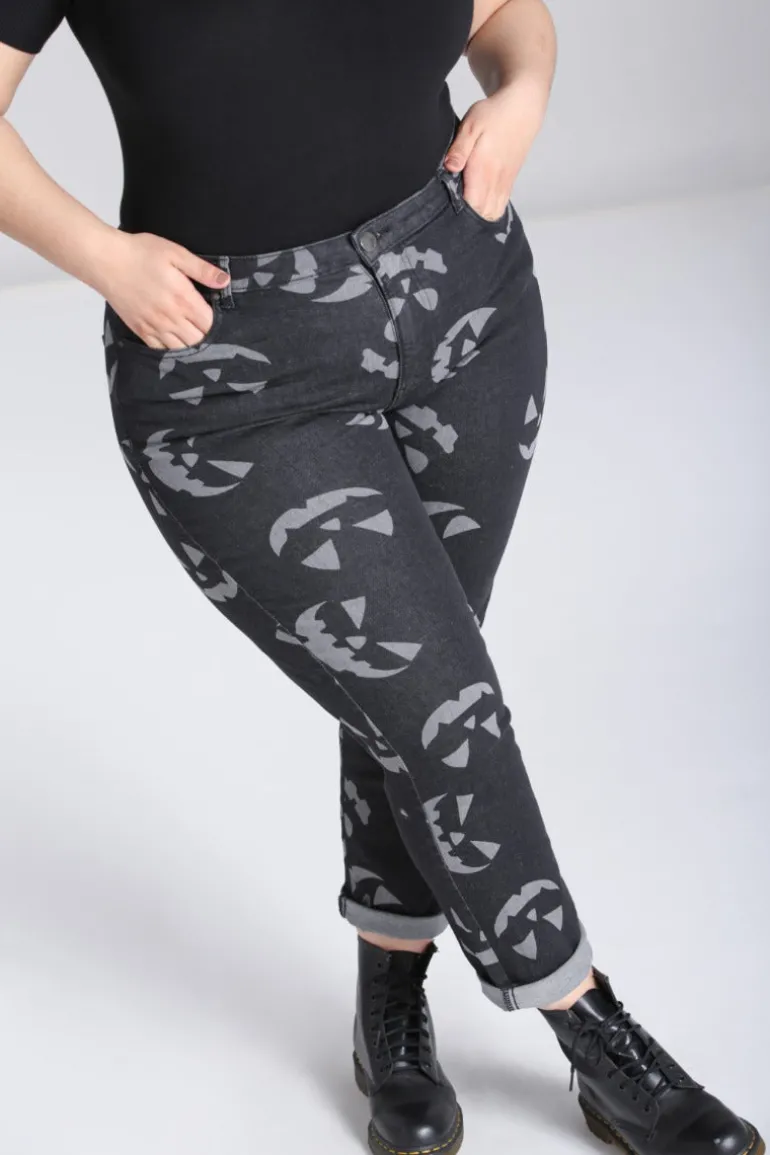 jackolantern_jeans_10.webp Jack-O-Lantern Jeans>Hell Bunny Clearance