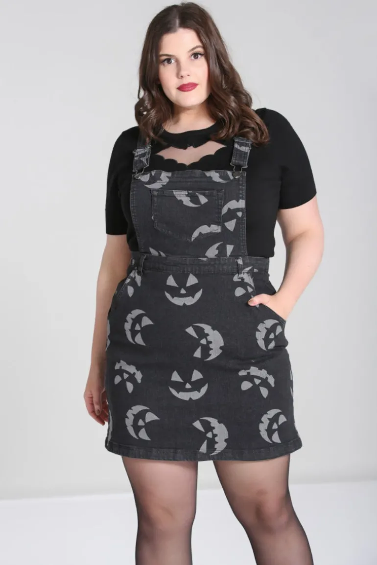 jackolantern_pinafore_dress_11.webp Jack-O-Lantern Pinafore Dress>Hell Bunny Fashion