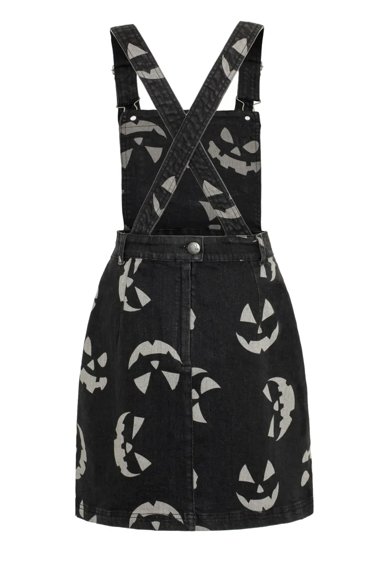jackolantern_pinafore_dress_5.webp Jack-O-Lantern Pinafore Dress>Hell Bunny Fashion
