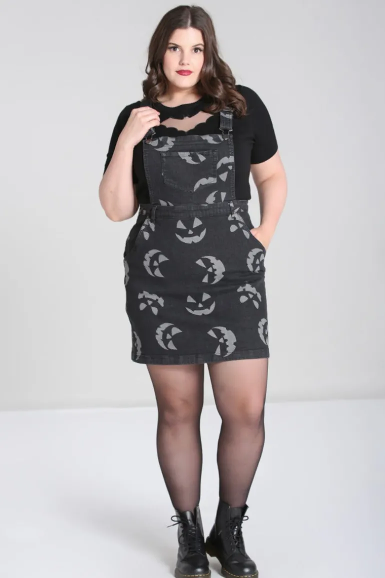 jackolantern_pinafore_dress_7.webp Jack-O-Lantern Pinafore Dress>Hell Bunny Fashion