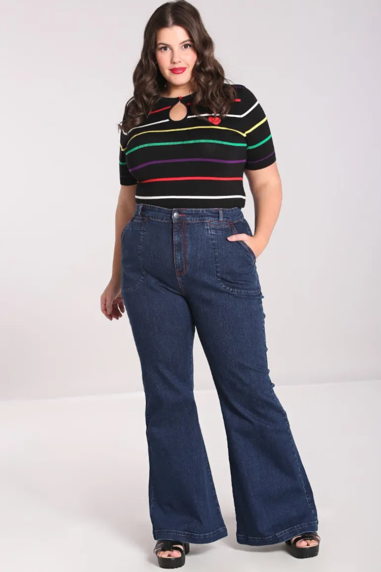 Jaclyn Jeans>Hell Bunny Hot
