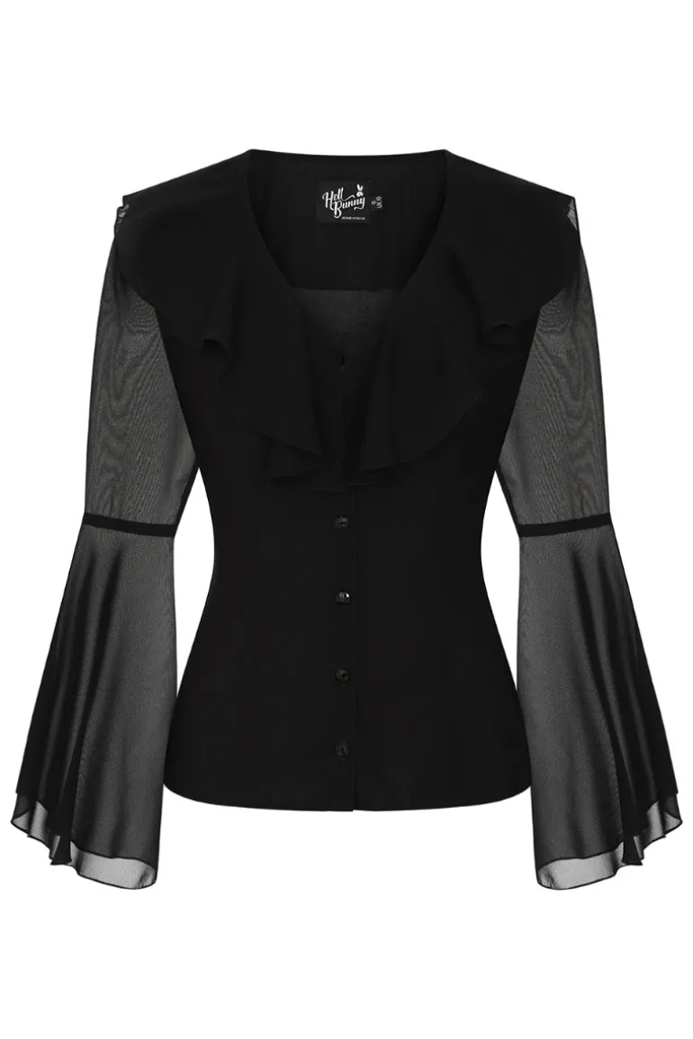 jamie_blouse_3.webp Jamie Blouse>Hell Bunny Outlet