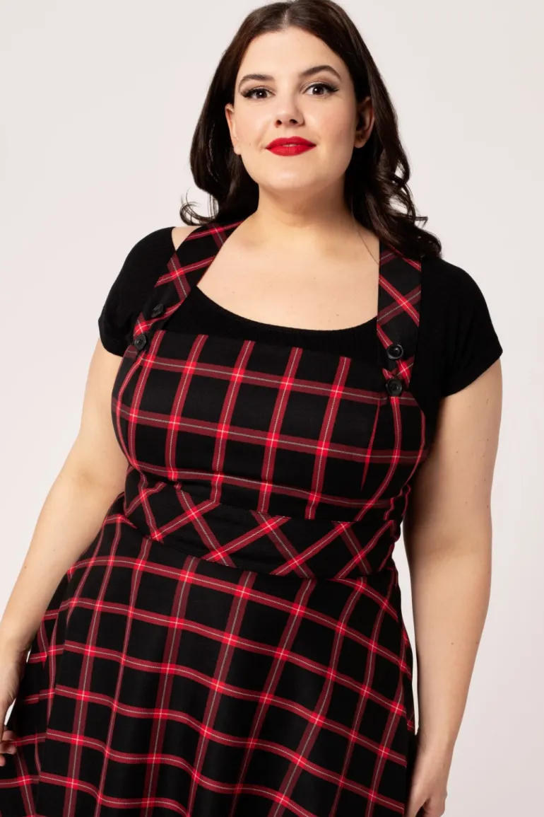 janine_pinafore_dress_5.webp Janine Pinafore Dress>Hell Bunny Hot