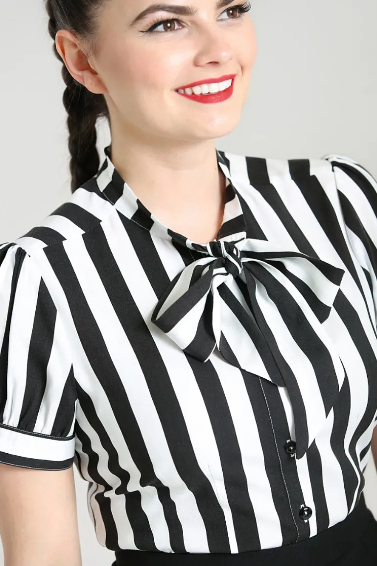 juno_blouse_2.webp Juno Blouse>Hell Bunny Best Sale