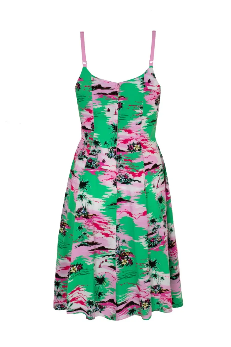 kai_knee_dress_5.webp Kai Knee Dress>Hell Bunny Best Sale