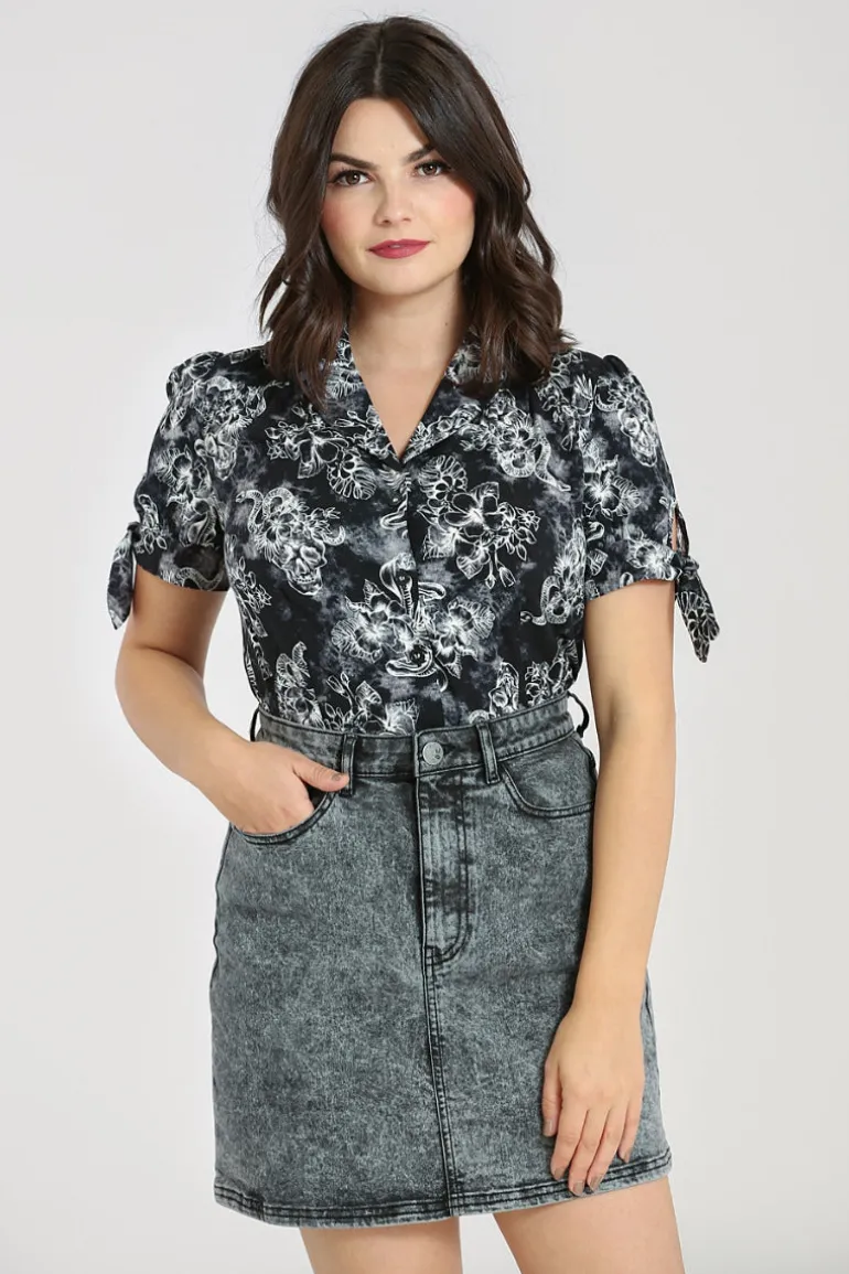 Kasumi Blouse>Hell Bunny Outlet