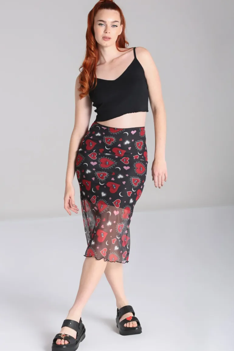 kate_heart_mesh_skirt_2.webp Kate Heart Mesh Skirt>Hell Bunny Sale