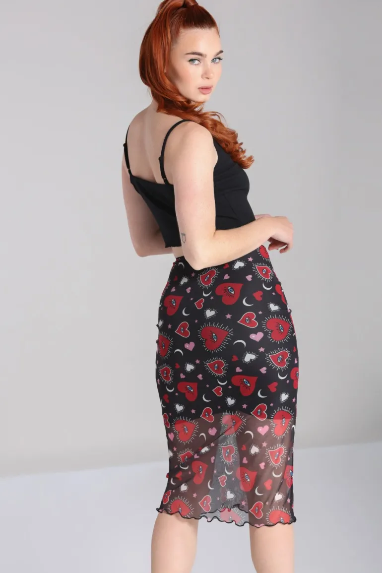 kate_heart_mesh_skirt_3.webp Kate Heart Mesh Skirt>Hell Bunny Sale