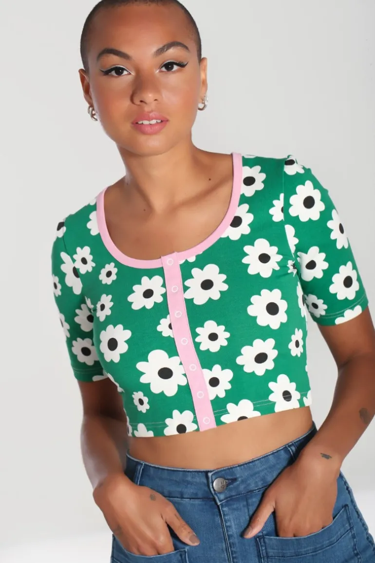 Kitsch Daisy Top>Hell Bunny Online